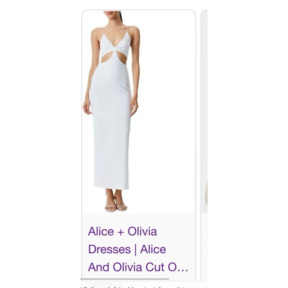 Elegant White Maxi Dress White